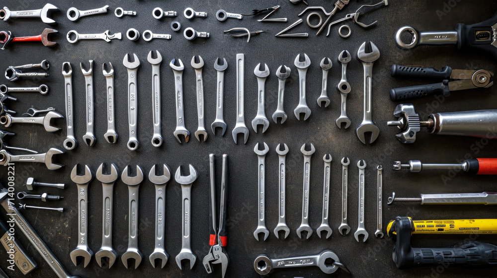 Assorted Hand Tools Spread Out for DIY Projects Assorted Hand Tools Spread Out for DIY Projects
