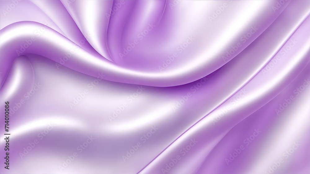 Soft pastel purple shiny satin silk swirl wave background Soft pastel purple shiny satin silk swirl wave background