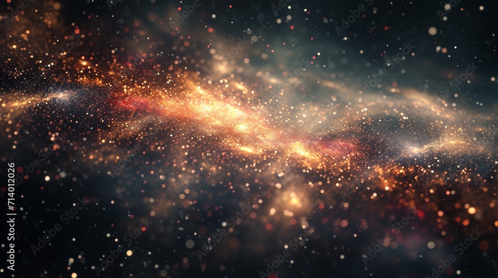 Micro-cosmos, galaxy, nebula on dark background Micro-cosmos, galaxy, nebula on dark background