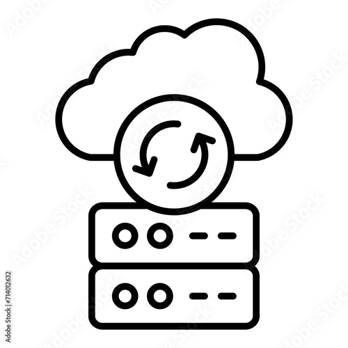Cloud Sync Icon