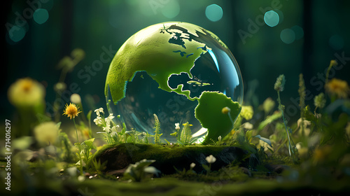 World environment day concept ecology protection environment, environmental protection background