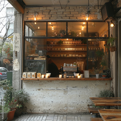 Charming Crepe Stand-Sandwich Shop with Buoyant Atmosphere