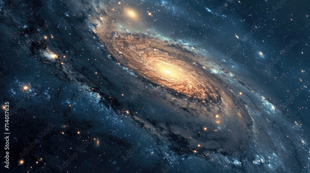 Obraz premium outer space, galaxies