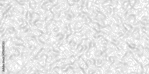Topographic map background geographic line map with elevation assignments. Modern design with White background with topographic wavy pattern design.paper texture Imitation of a geographical map shades