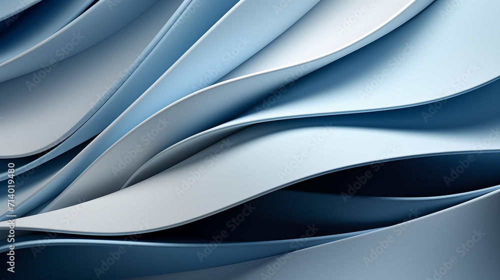 Abstract wavy blue and white background. Abstract wavy blue and white background.