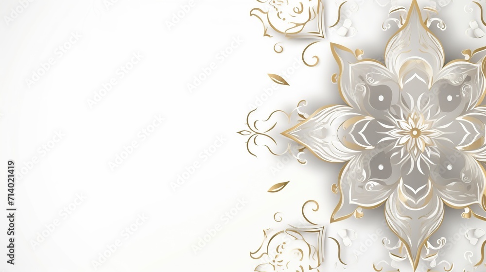 Islamic mandala motif with luxurious colors Islamic mandala motif with luxurious colors