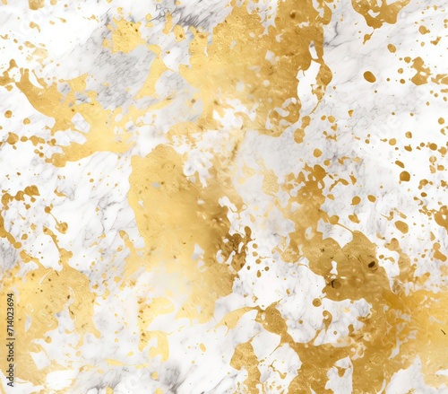 White and Gold Acid Wash, Fabric Pattern, Seamless Pattern.