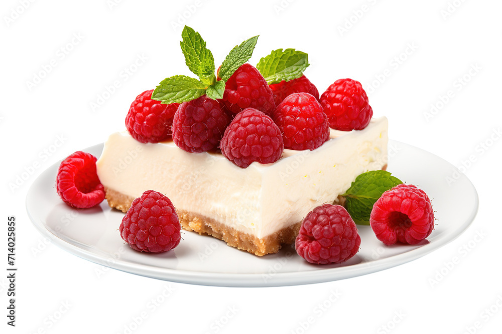 strawberry cake Isolated on transparent background. Generative AI strawberry cake Isolated on transparent background. Generative AI