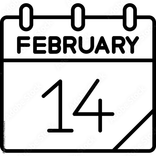 14 February Icon