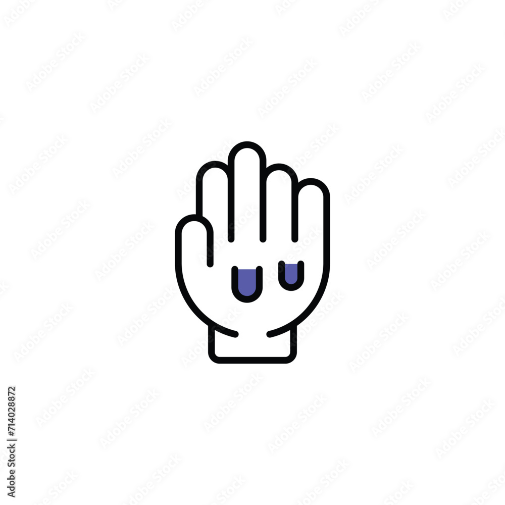 Holi icon design with white background stock illustration Holi icon design with white background stock illustration