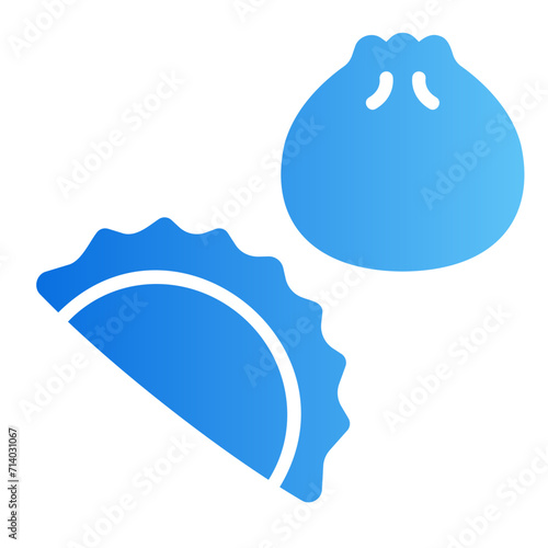 dumpling gradient icon