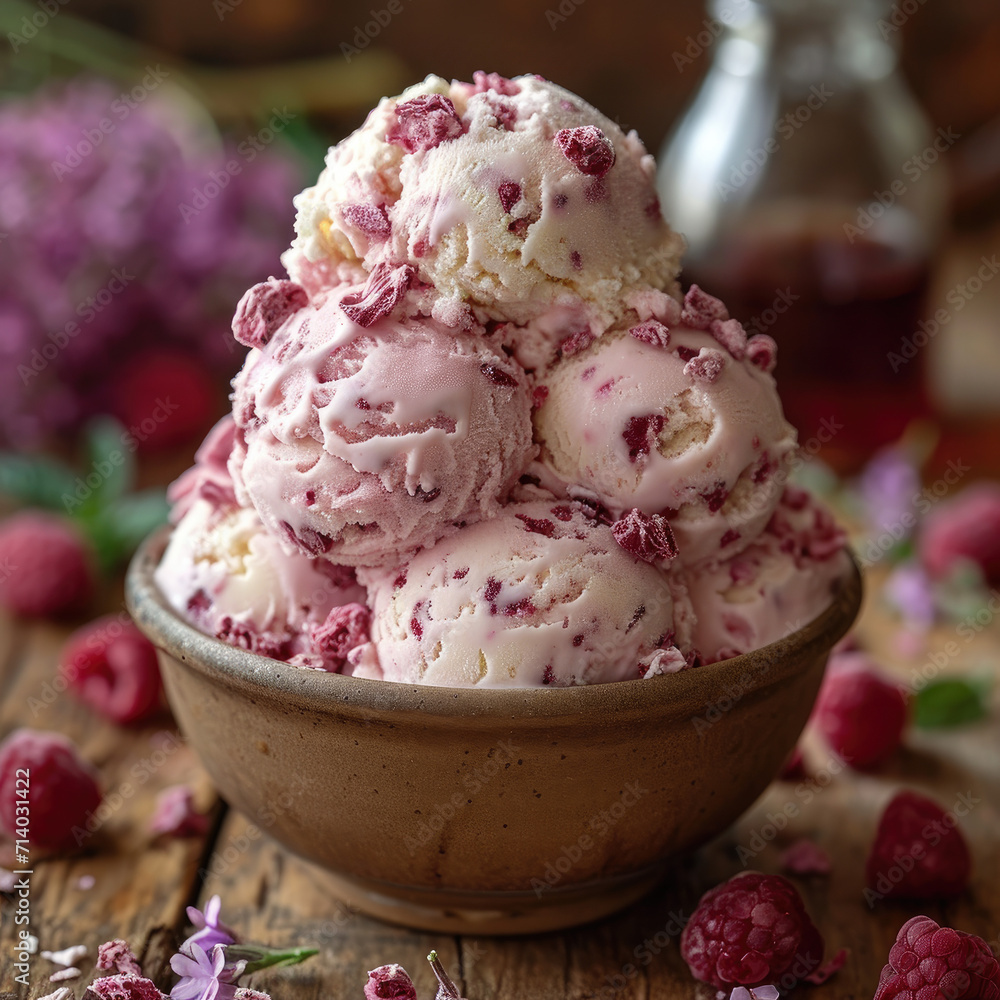 Trendy Exhibit of Blush Rose Raspberry Freeze-Dried Trendy Exhibit of Blush Rose Raspberry Freeze-Dried
