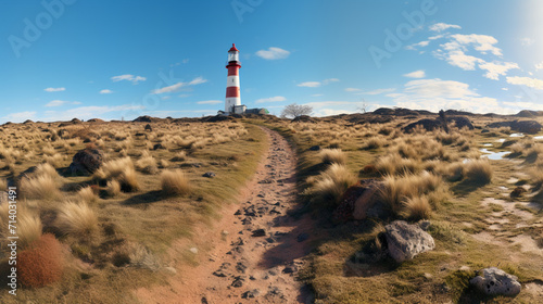 lighthouse in the desert