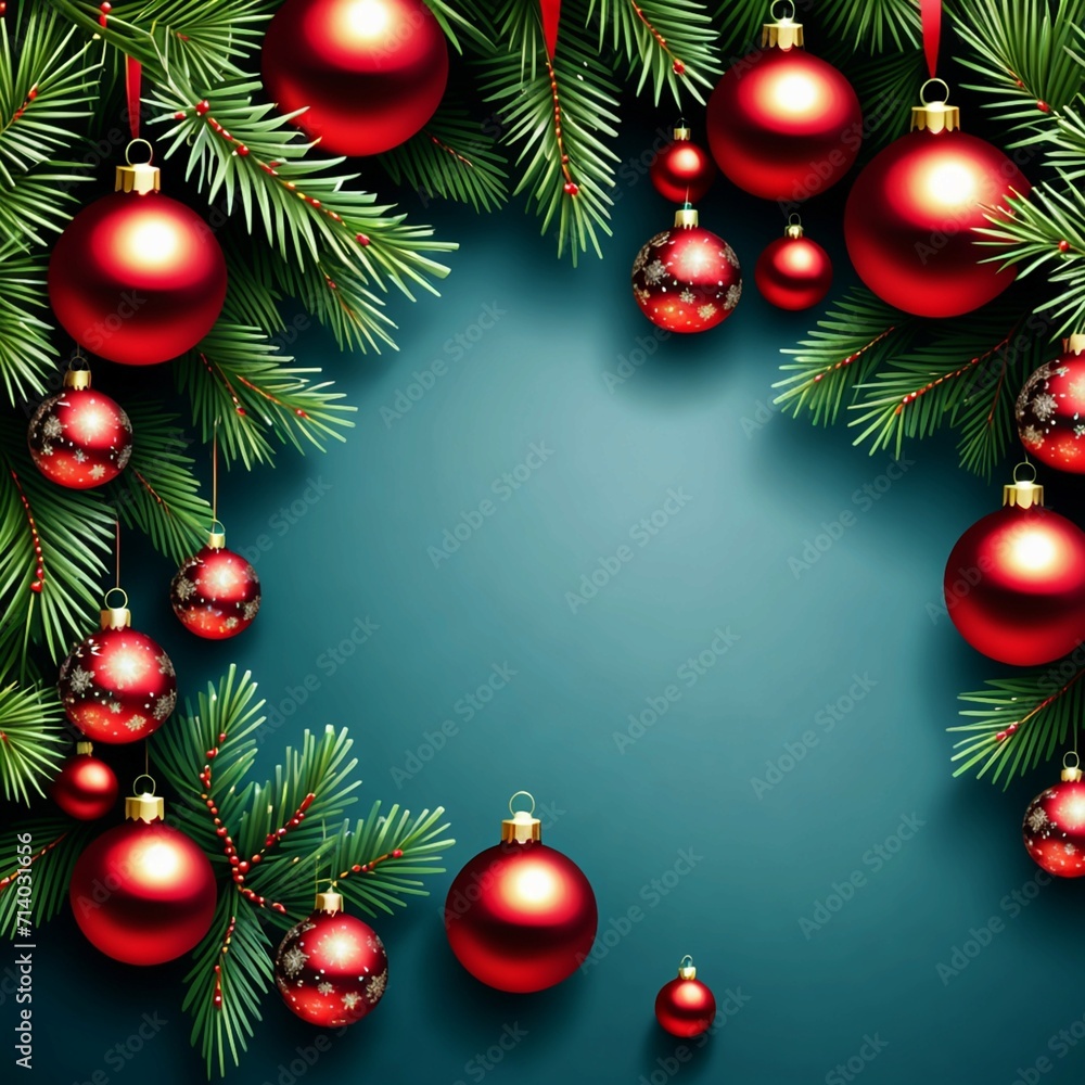 Realistic Christmas background, Generated AI Realistic Christmas background, Generated AI