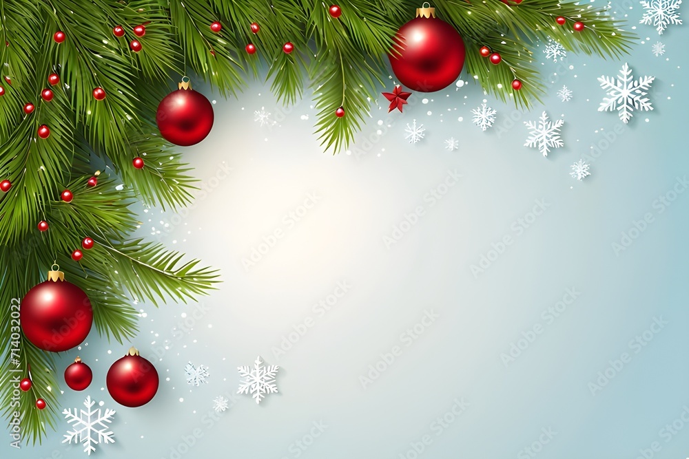 Realistic Christmas background, Generated AI Realistic Christmas background, Generated AI