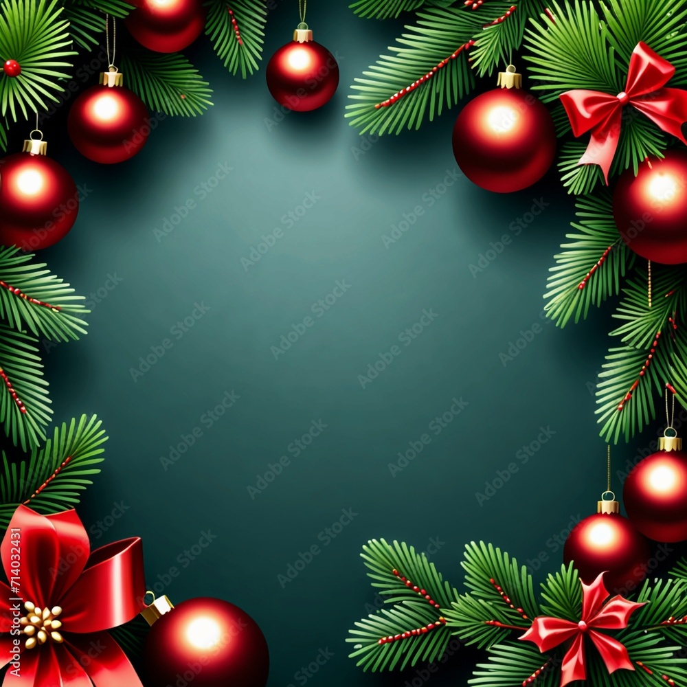 Realistic Christmas background, Generated AI Realistic Christmas background, Generated AI