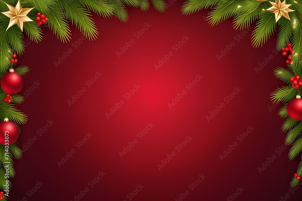 Realistic Christmas background, Generated AI Realistic Christmas background, Generated AI
