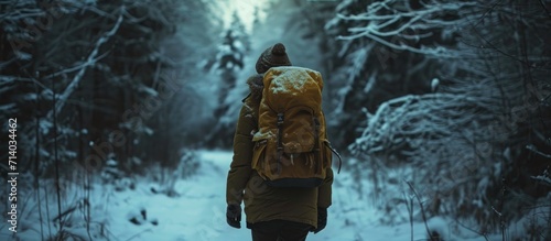 Winter forest wanderer. © 2rogan