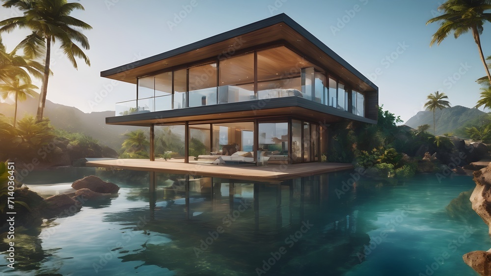 Home in Underwater Background Very cool Home in Underwater Background Very cool