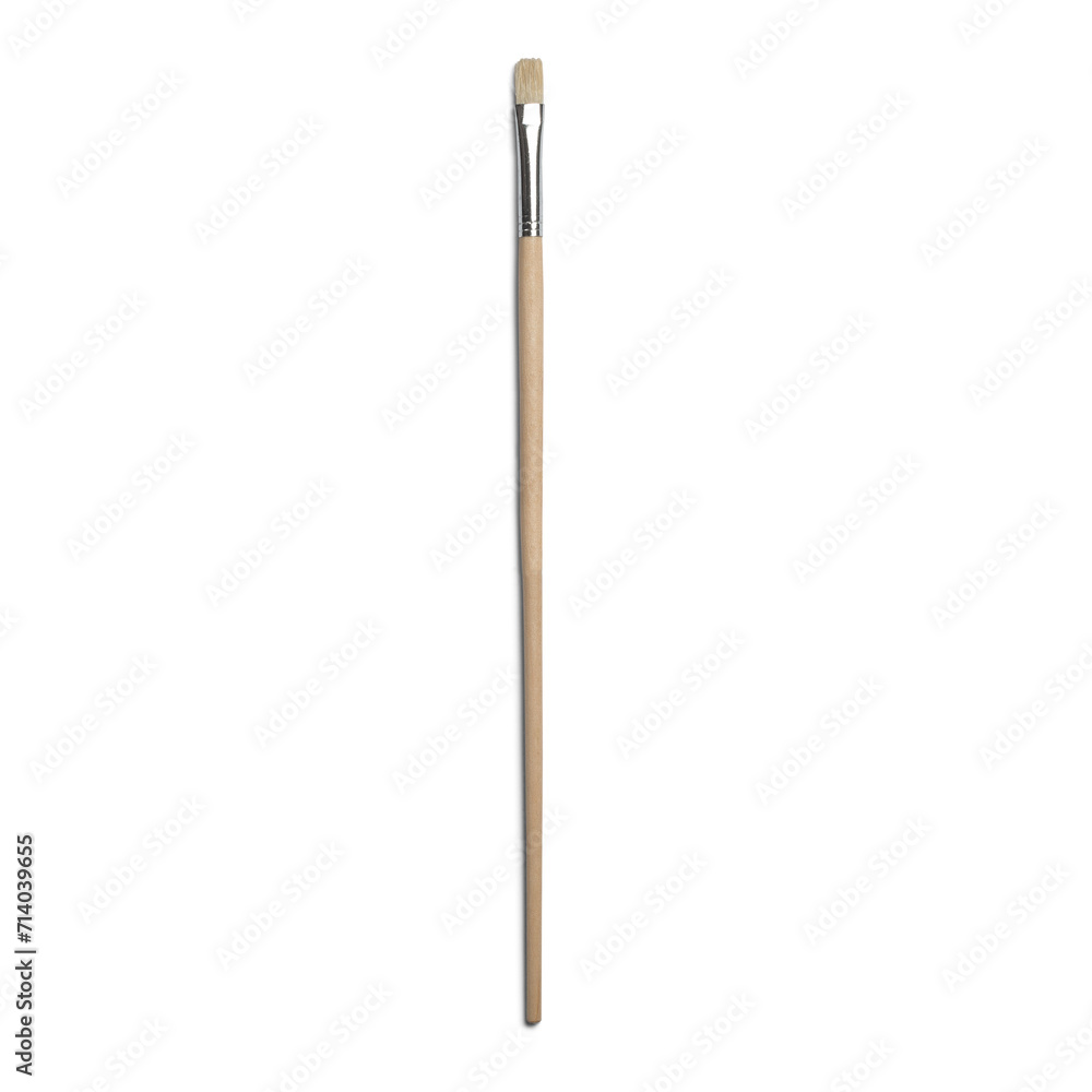 Realistic various paint brush isolated on transparent background.fit element for scenes project.