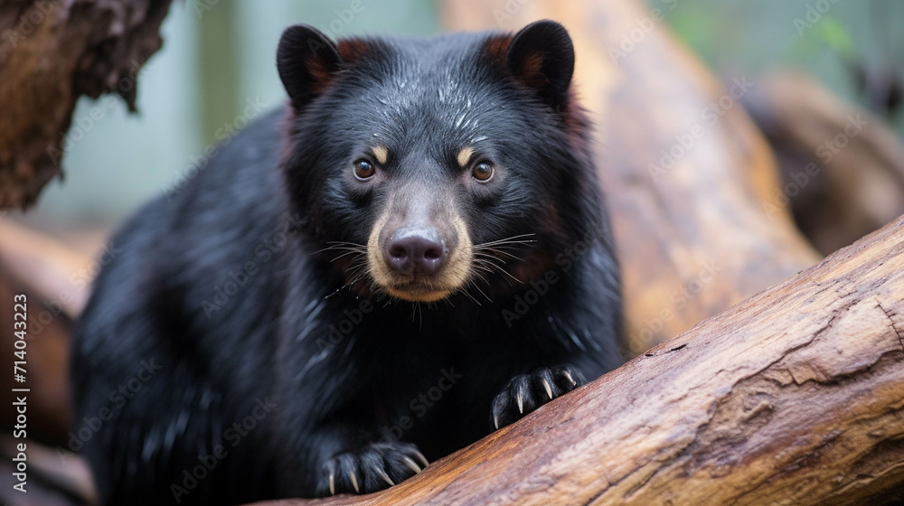 black bear cub high definition photographic creative image black bear cub high definition photographic creative image