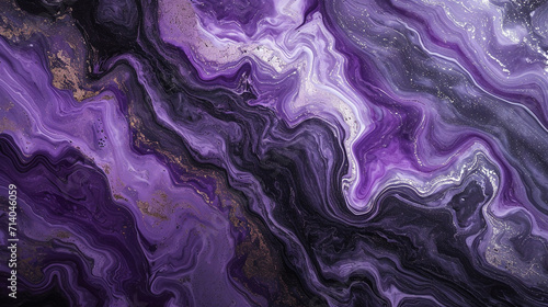 Purple and Charcoal Gray marble background