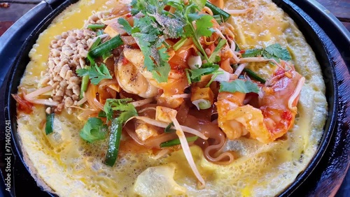 Pad Thai, street food in Thailand