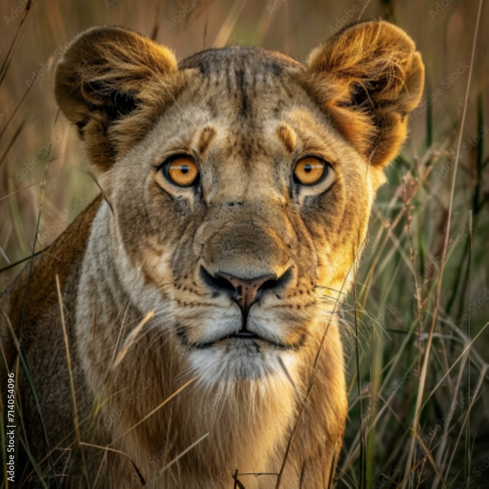 Wild predatory animals in the wild. Large predatory cats. Nature. Wild predatory animals in the wild. Large predatory cats. Nature.