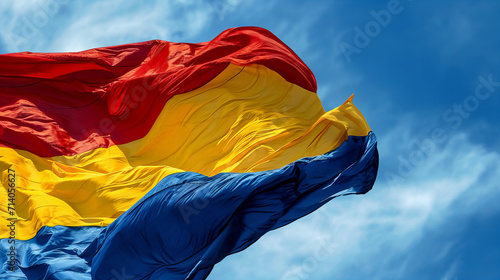 
romanian flag photo