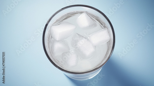 A glass of refreshing and hydrating coconut water, a popular drink for suhoor during Ramadan