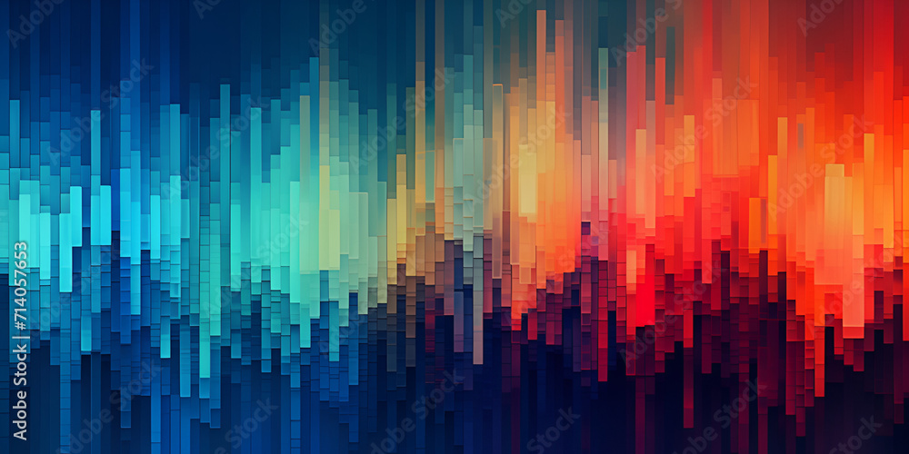 A colorful background with a lot of lines
