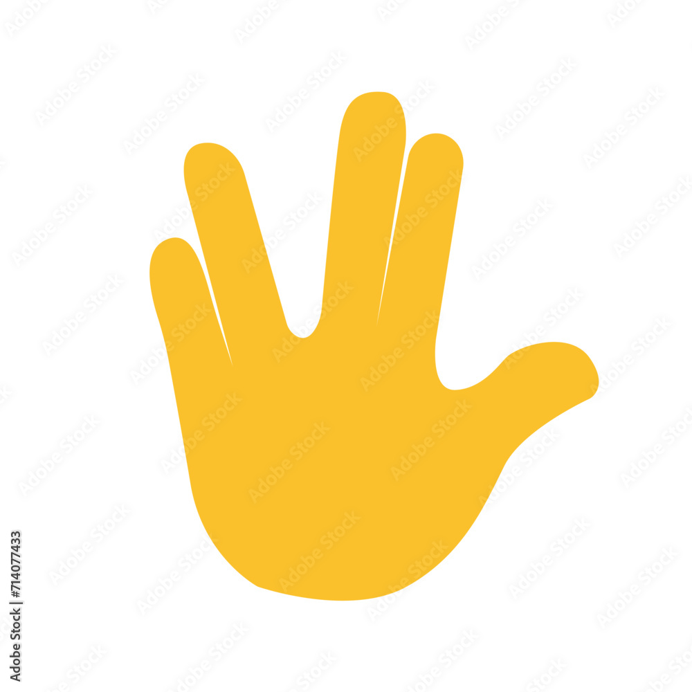 sci-fi greeting hand expression vector sci-fi greeting hand expression vector