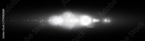 Glowing light effect. Sparkling highlights of a bright flash with a bright flickering shimmer. Vector illustration.