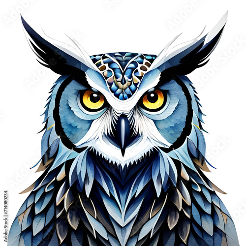beautiful owl Transparent PNG Image © Online Graphic BD