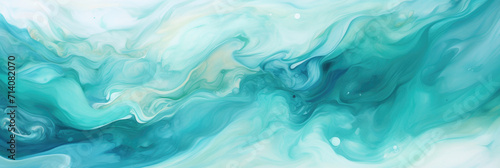 Aqua color pattern background © LFK