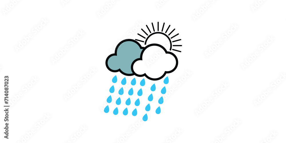 Rain logo design with modern concept| Simple rain logo| premium vector Rain logo design with modern concept| Simple rain logo| premium vector