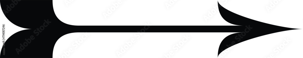 long Arrows vector set. Arrow icon collection. Set different arrows or web design long Arrows vector set. Arrow icon collection. Set different arrows or web design
