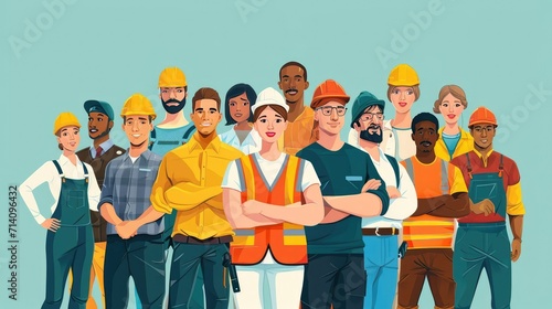 Celebrating Workforce Diversity - Embracing Inclusivity on International Labor Day © wahyu