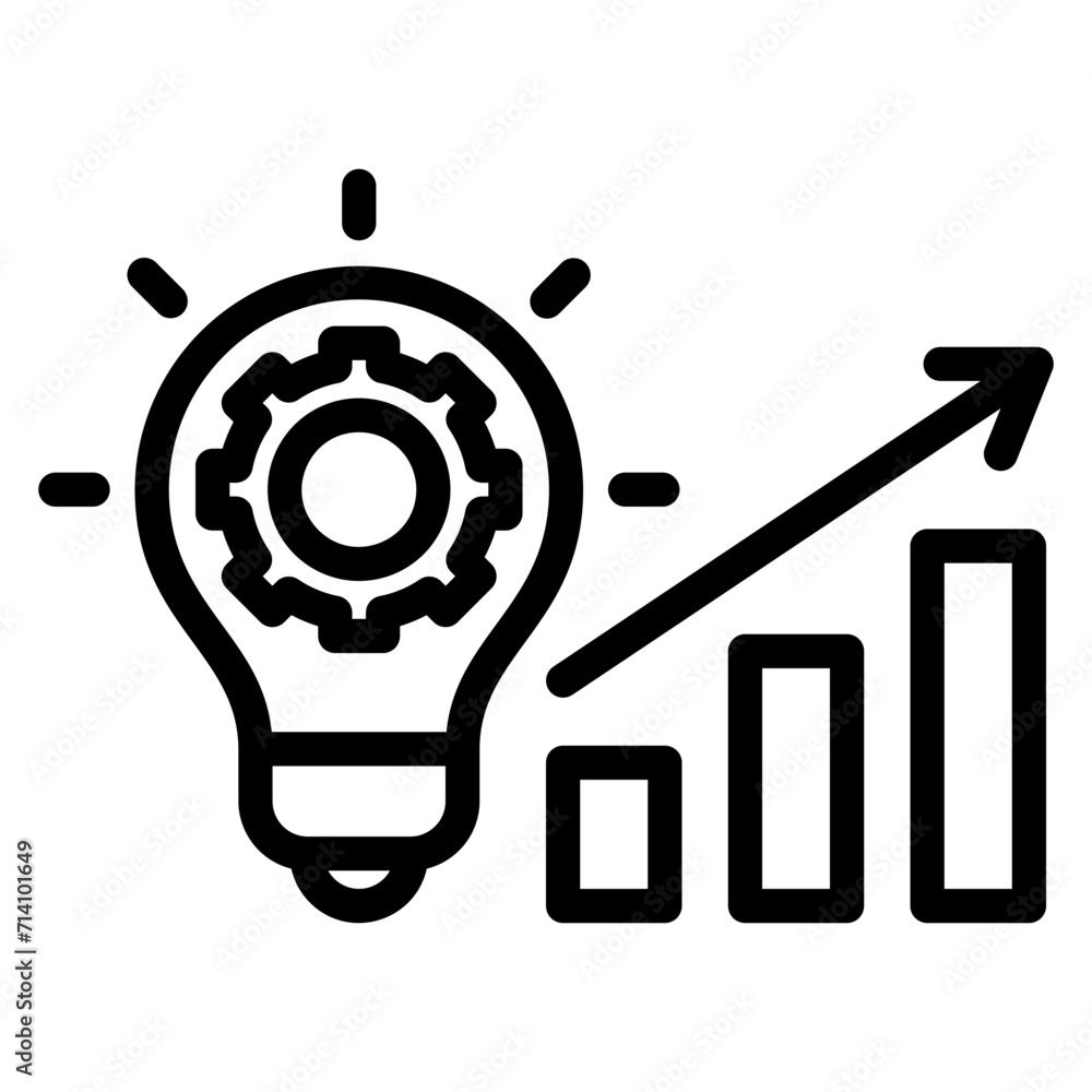 Progress Outline Icon Progress Outline Icon