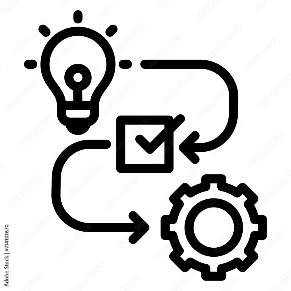 Project Plan Outline Icon