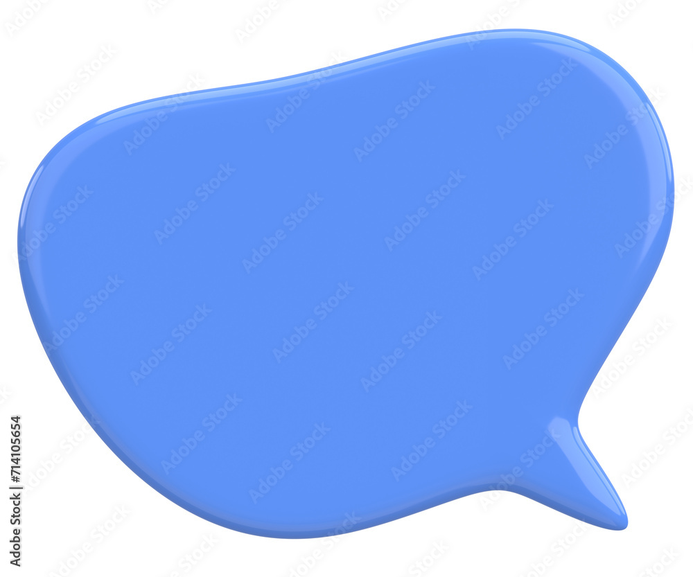 Speech Bubble. Text Box. 3D Illustration. Speech Bubble. Text Box. 3D Illustration.