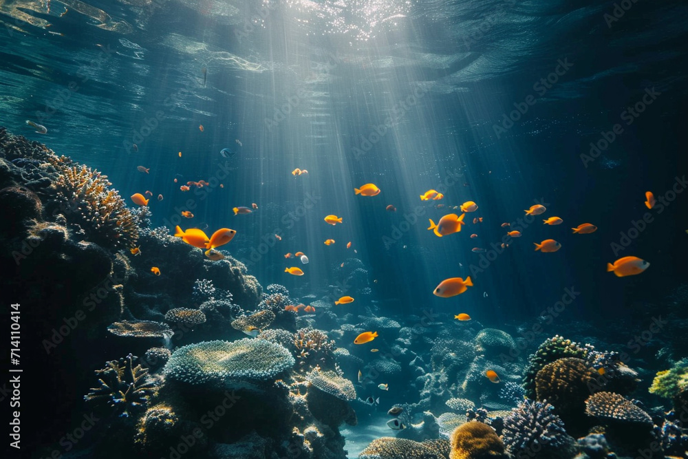 Obraz premium beatiful undersea view