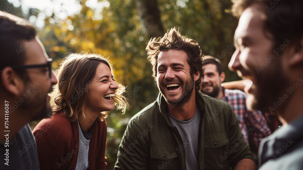 A candid photograph capturing a moment of laughter and connection between friends at a gathering, a scene that radiates the warmth and joy of their bond. A candid photograph capturing a moment of laughter and connection between friends at a gathering, a scene that radiates the warmth and joy of their bond.