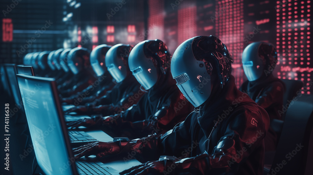 The role of robots that will replace humans in the future, artificial ...