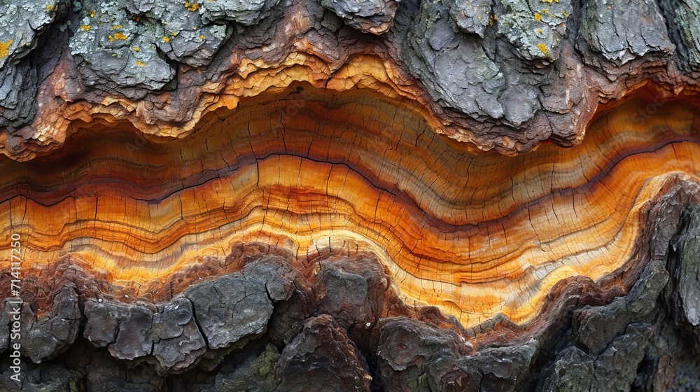 Abstract Patterns in Nature; Close-up shots of natural textures and patterns, providing versatile and abstract visuals Abstract Patterns in Nature; Close-up shots of natural textures and patterns, providing versatile and abstract visuals