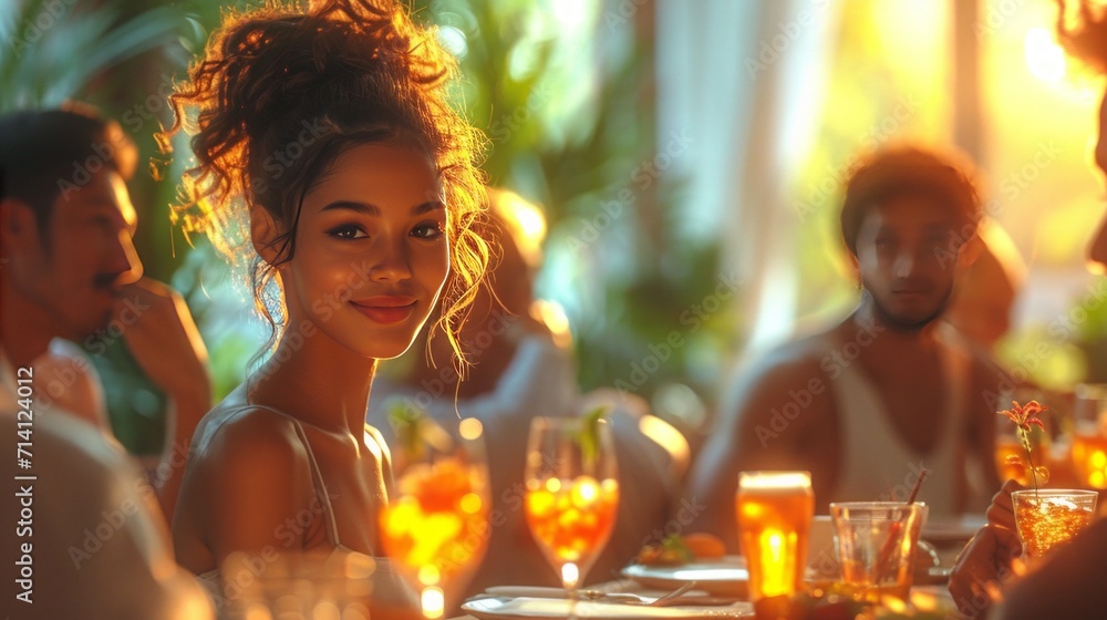Family Bonding A heartwarming scene of a diverse family spending quality time together Family Bonding A heartwarming scene of a diverse family spending quality time together