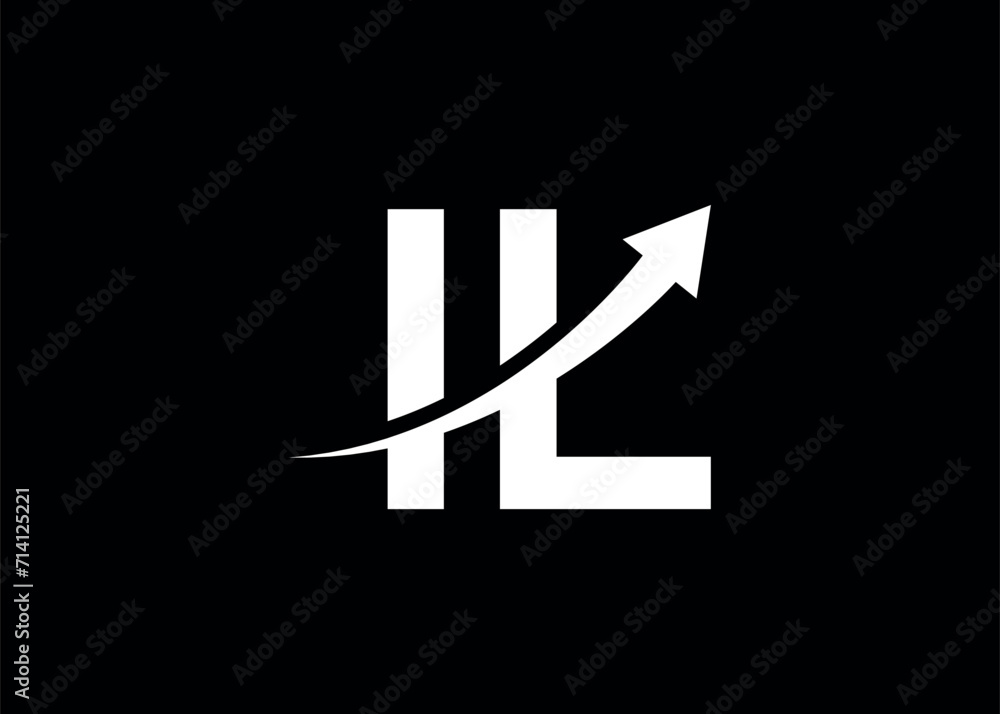 simple minimal letter IL arrow logo
simple minimal letter IL arrow logo