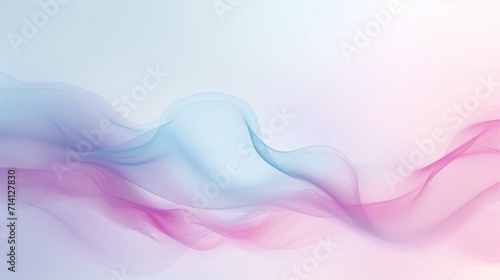 Abstract Minimalist Website Background: Serene Waves of Blue, Purple, and White in a Soft Pastel Palette, Creating a Soothing and Elegant Design for Modern Web Aesthetics
