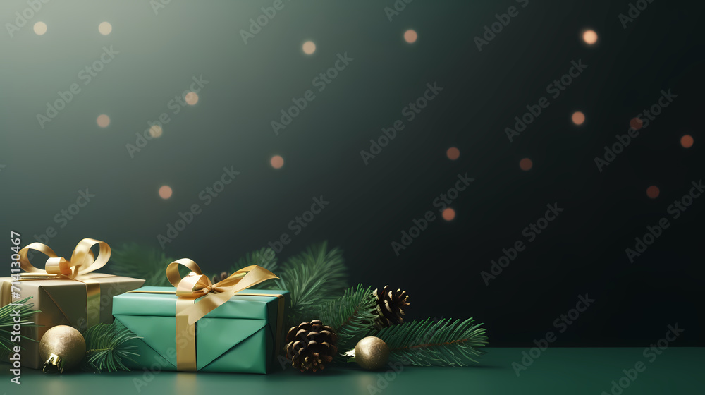 Gift box background with copy space for Christmas gifts, holidays or birthdays Gift box background with copy space for Christmas gifts, holidays or birthdays