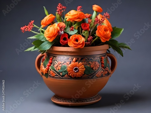 vase with flowers